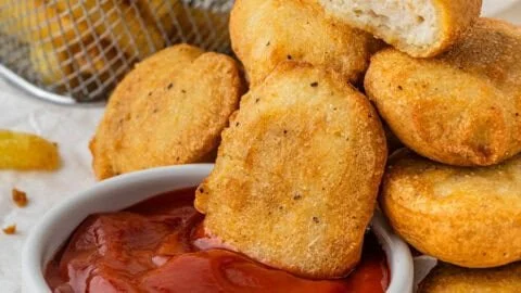 Homemade McDonald's style chicken nuggets recipe