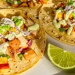 Grilled Chicken Street Tacos Featuring Chili Peaches