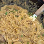 Slow Cooker Golden Beef and Noodles